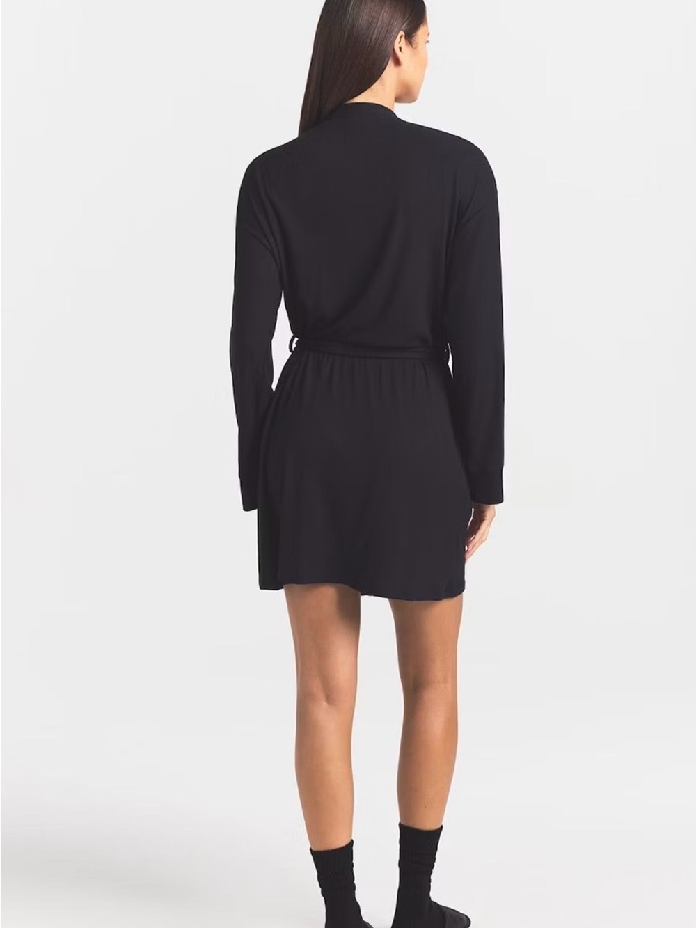 Skims Ribbed Lounge Robe - XS NWT - Picture 5 of 11